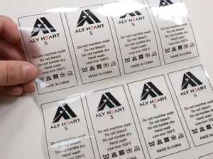 Heat Transfer Label Tagless Garment Grade
