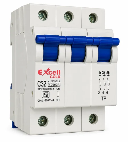 Triple pole MCB 6–63A — IEC 60898-1 - Image 2