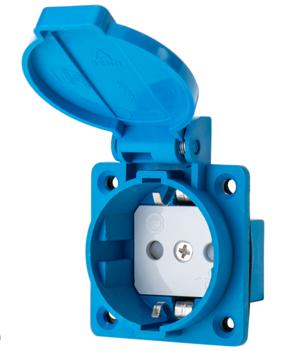 Industrial socket outlet 16A IP44 — IEC 60309 - Image 2