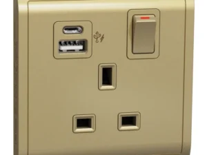 USB charging wall socket — BS EN 62368-1 / BS 1363-2