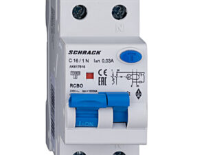 RCBO combined MCB + RCD breaker — IEC 61009-1