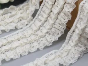 Lace Edge Trim Nylon Cotton Grade
