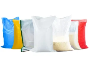 Gusseted PP Woven Bag Bulk Storage