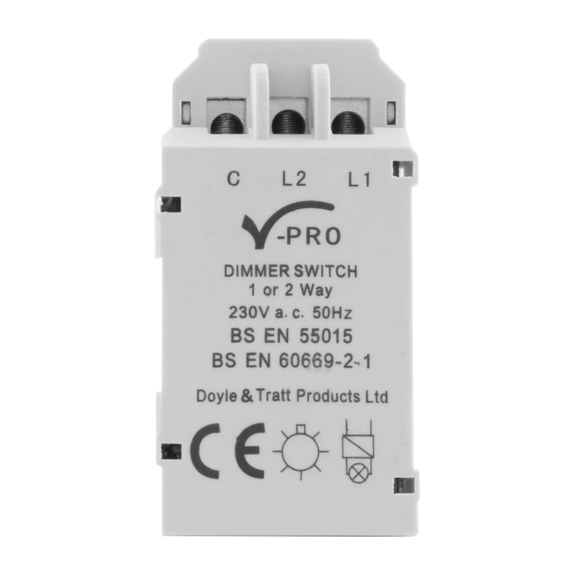 Rotary dimmer switch LED compatible — BS EN 60669-2-1 - Image 2