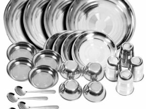 Catering Plate Set Stainless Bulk Pack — FTS-008