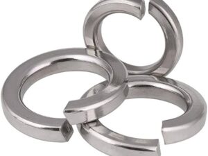 High-torque washer sets (hardened flat + spring washers)