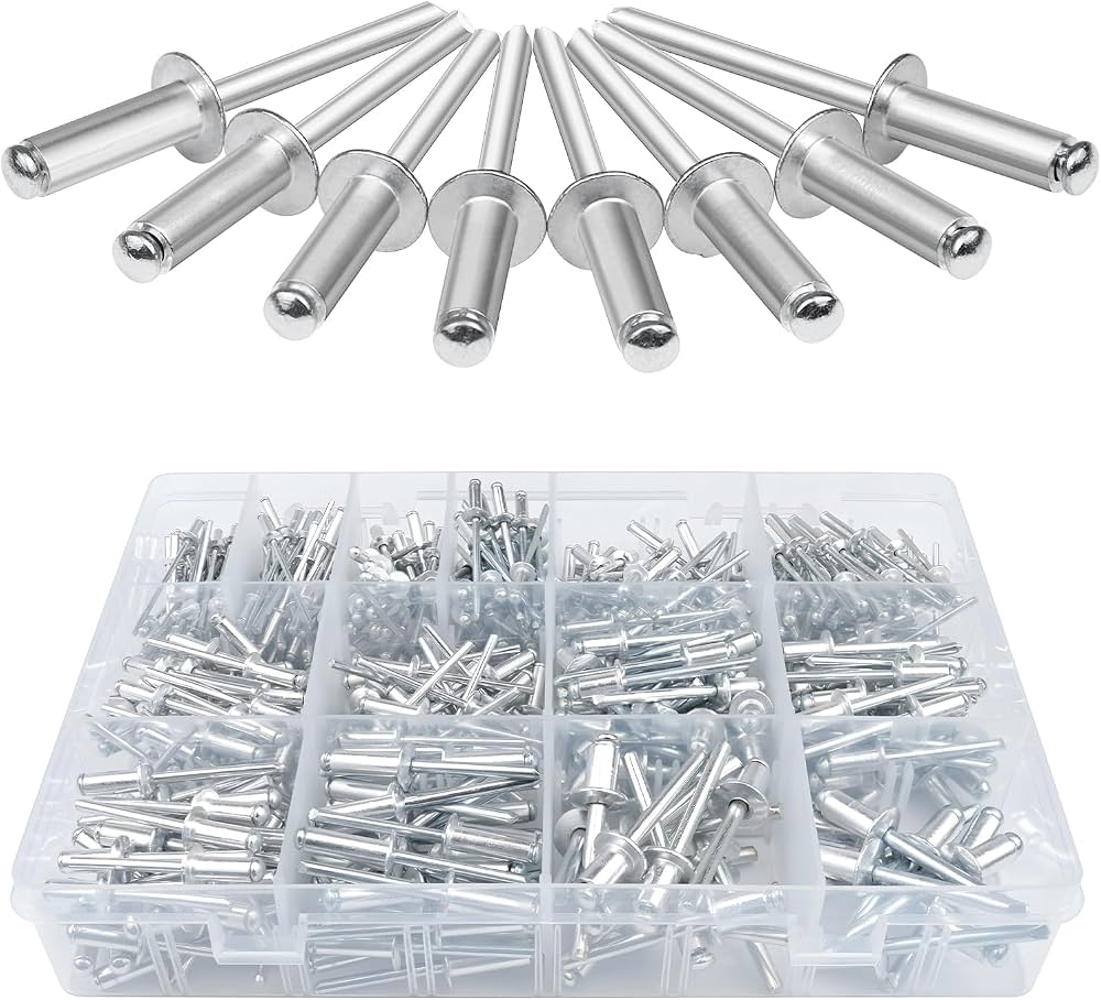 Blind rivet assortments (aluminum/stainless mixed cartons)