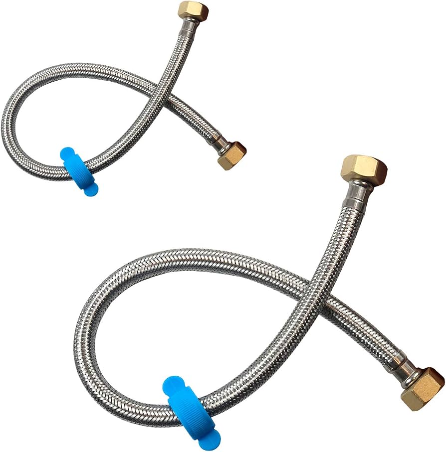 Flexible Braided Tap Hose 1/2”–1”