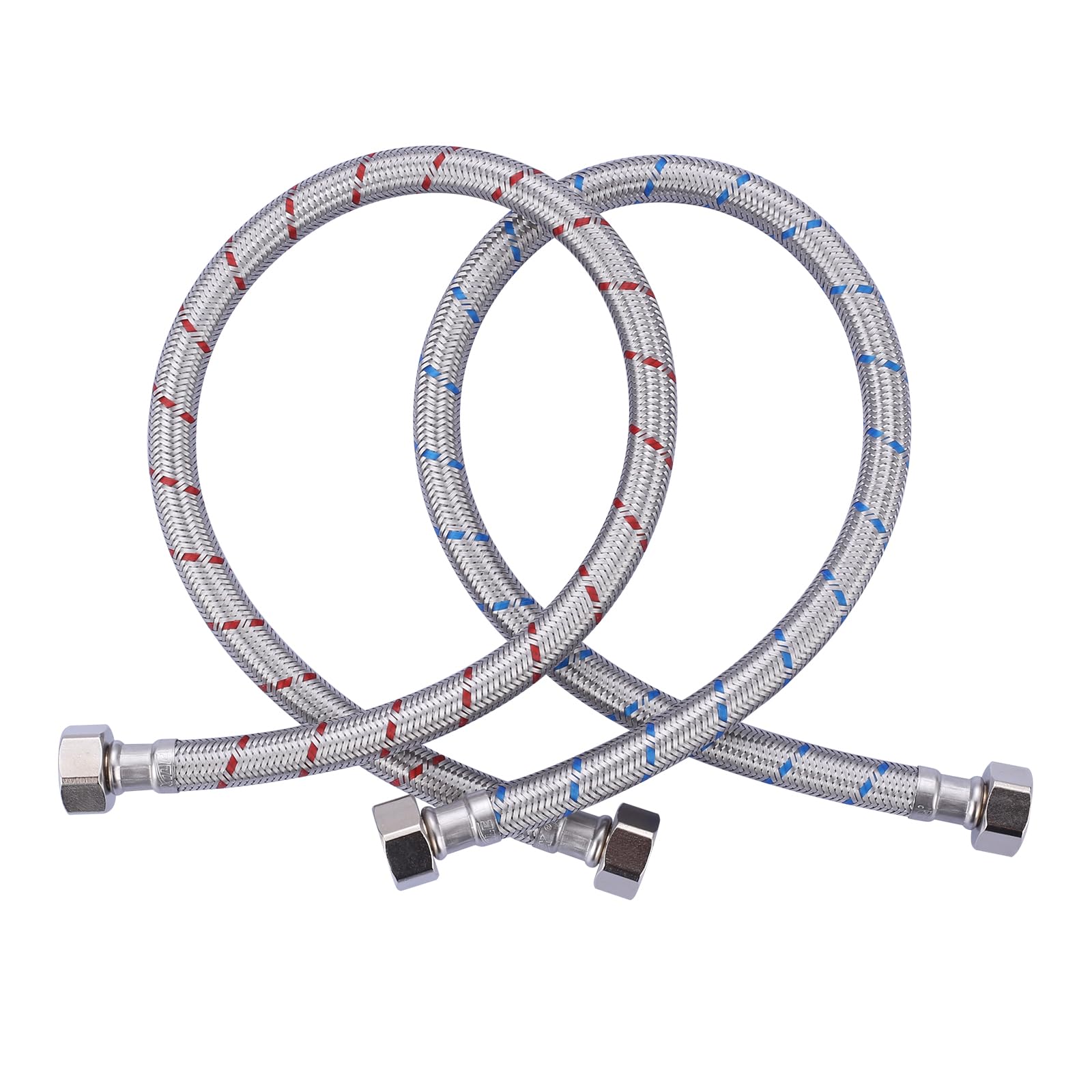 Flexible Braided Tap Hose 1/2”–1” - Image 2