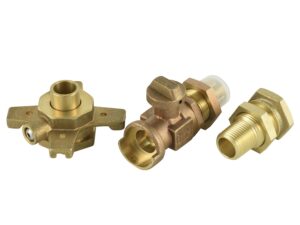 Brass Water Meter Valve Set