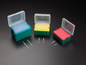 Pipette tip refill racks