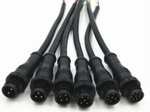 Connector pigtail cables (M12 pre-terminated leads)