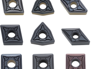 Carbide indexable cutting inserts (ISO turning grades)