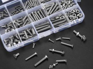 Threaded fastener washer kits (spring + flat assortments)
