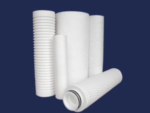 Polypropylene melt-blown filter cartridges