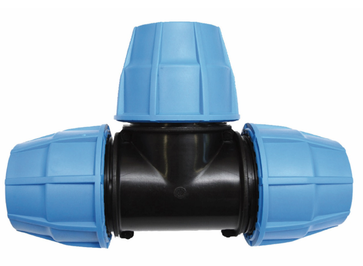 HDPE Compression Tee DN20–DN110 - Image 2