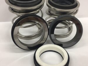Tungsten carbide seal faces (TC rings)
