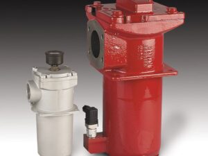 Hydraulic oil return line filters