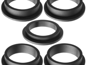 Filter end caps and sealing gaskets