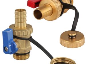 Brass Drain Valve 1/2”–1”